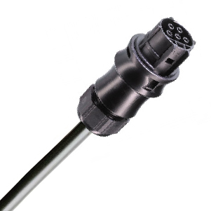 Konektror Gesis na kabelu 5x1,5 mm, 2m, samec nebo samice  (1, 2, 3, N, PE)