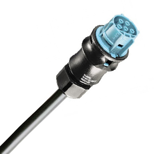 Konektror Gesis RST na kabel 5x1,5mm, 2m, samec nebo samice (L, N, PE, D2, D1)
